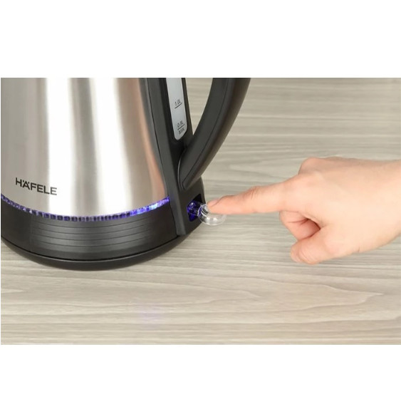 [Hàng Chính Hãng] Ấm Đun , Bình Đun Nước Siêu Tốc Hafele HS-K1707DX - 535.44.170 - 1.7L - BH 12 tháng