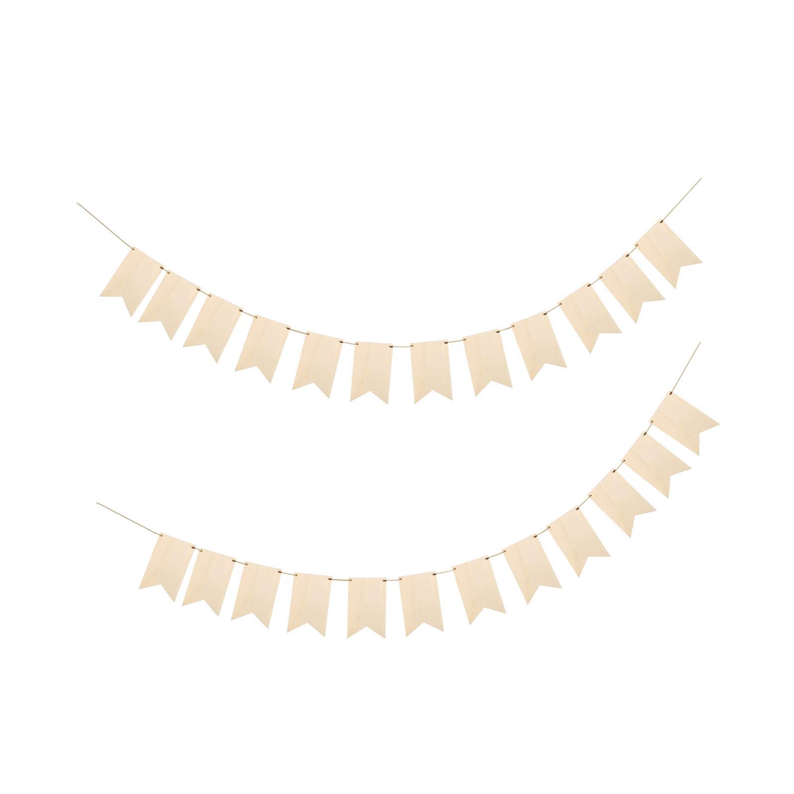 24x Unfinished Blank Wood Signs Wooden Slices with Hole Handmade Ornament Hanging Party Banners Unfinished Wood Plaque for Birthday Crafting