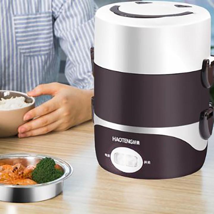 Hộp Cơm 3 Tầng Inox Hâm Nóng Thức Ăn Tiện Lợi