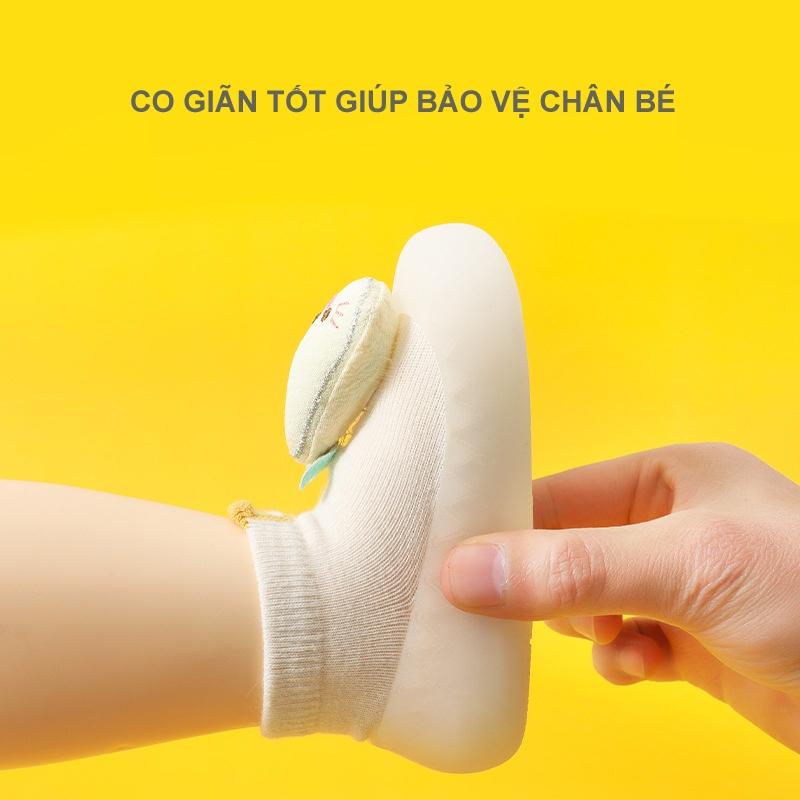 Giày Tập Đi Cho Bé Trai Bé Gái Từ 6 Tháng Đến 3 Tuổi Đế Mềm Chống Trơn Trượt Giày Bún Tập Đi Phong Cách Hàn Quốc G90