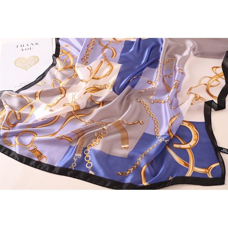 Khăn choàng lụa thanh lịch cao cấp size 90x180cm