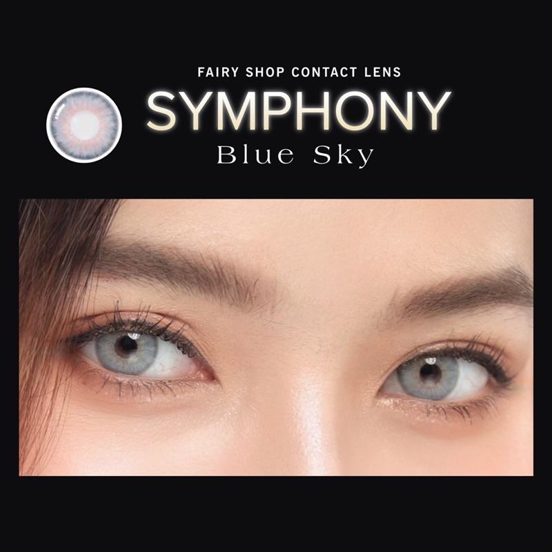 Kính Áp Tròng Symphony Blue Sky 14.0mm - FAIRY SHOP CONTACT LENS - độ cận 0 đến 6 - 1