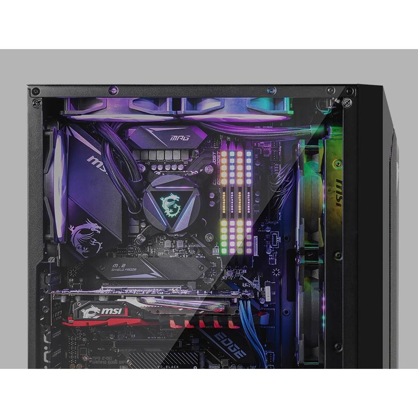 Thùng máy tính | Vỏ case MSI MAG Vampiric 100L (ATX) RGB STRIP - Hàng chính hãng