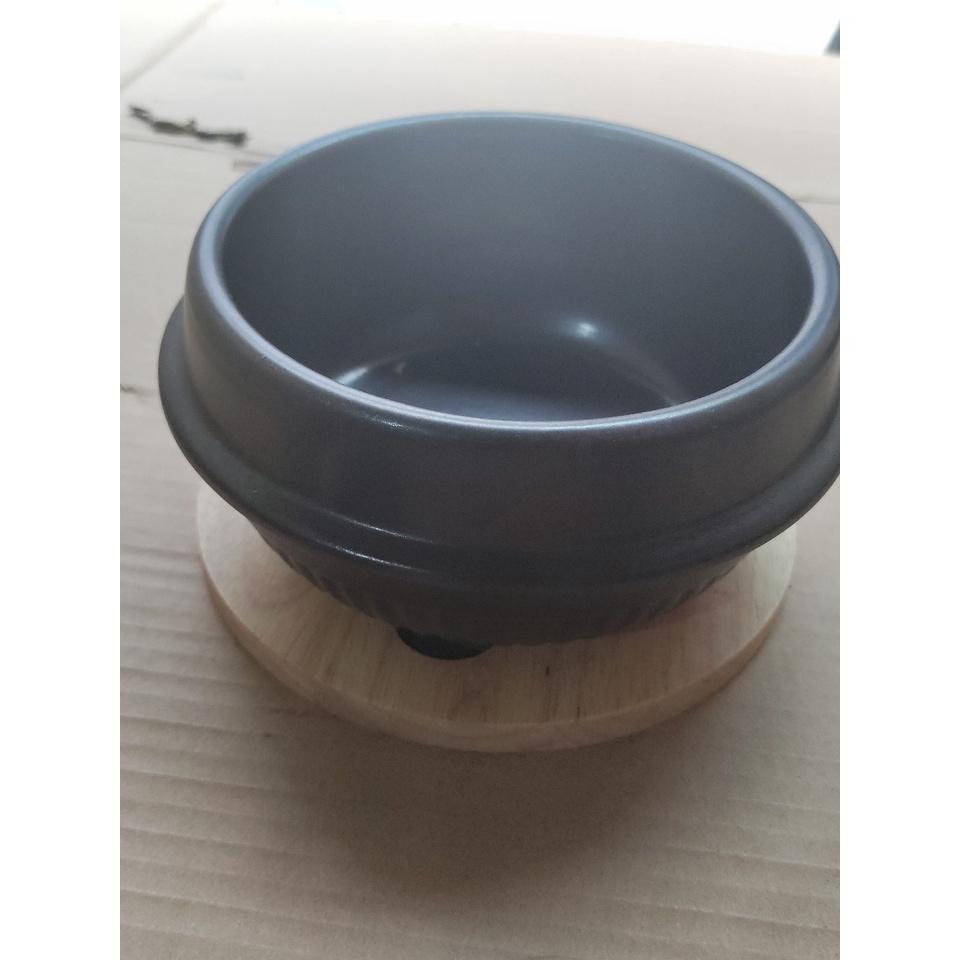 Đế gỗ lót nồ đất thố đất đường lính đế 18cm