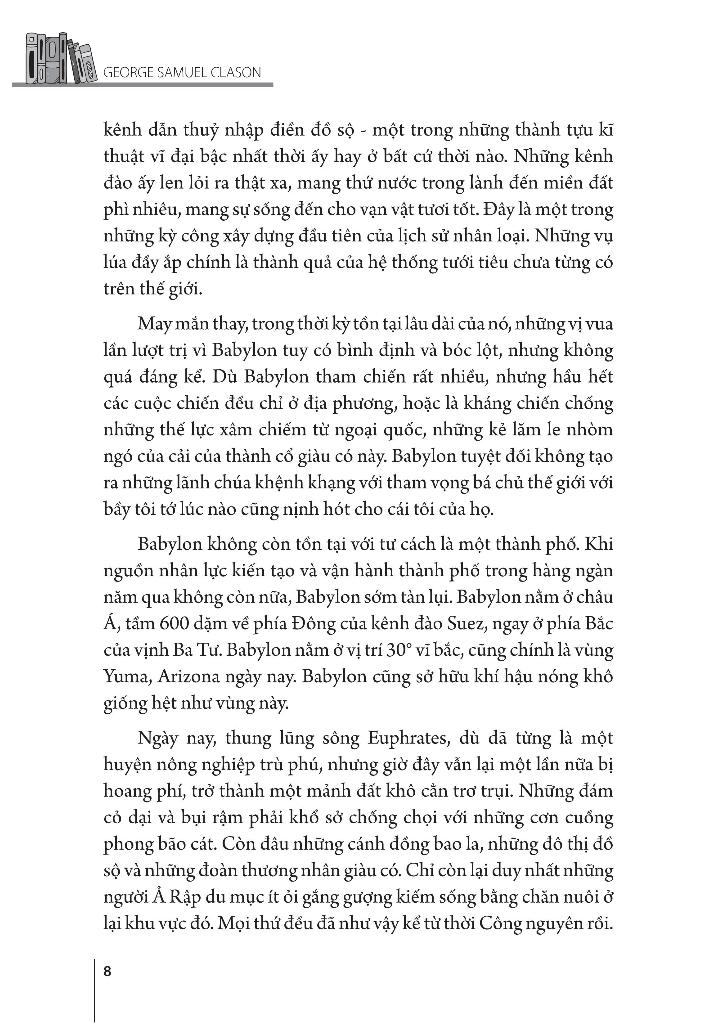 Người Giàu Nhất Thành Babylon (Bìa Cứng - KV)