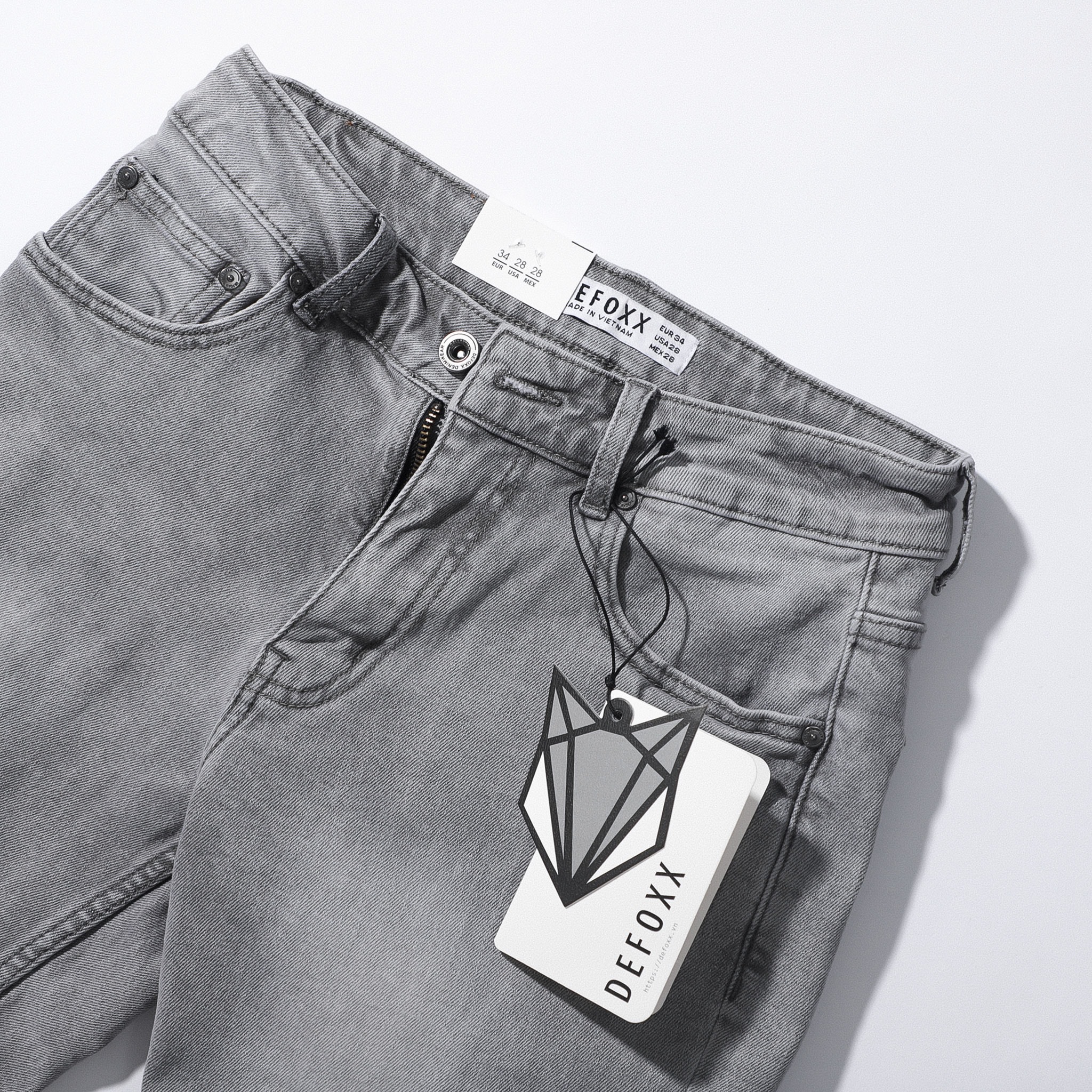 Quần short jeans nam trơn 4 màu chất liệu jean cao cấp co giãn bền màu SJDF | LASTORE MENSWEAR
