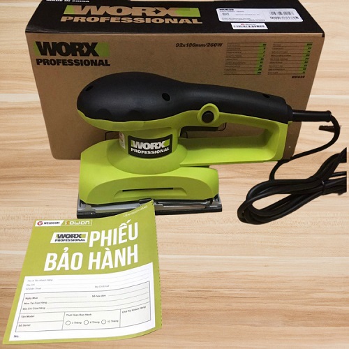 Máy Chà Rung, Chà Nhám Rung Worx Green WU639 260W