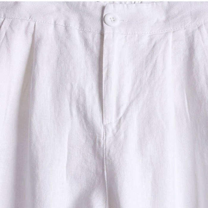 Quần ống rộng Linen bột Premium 5 màu lựa chọn