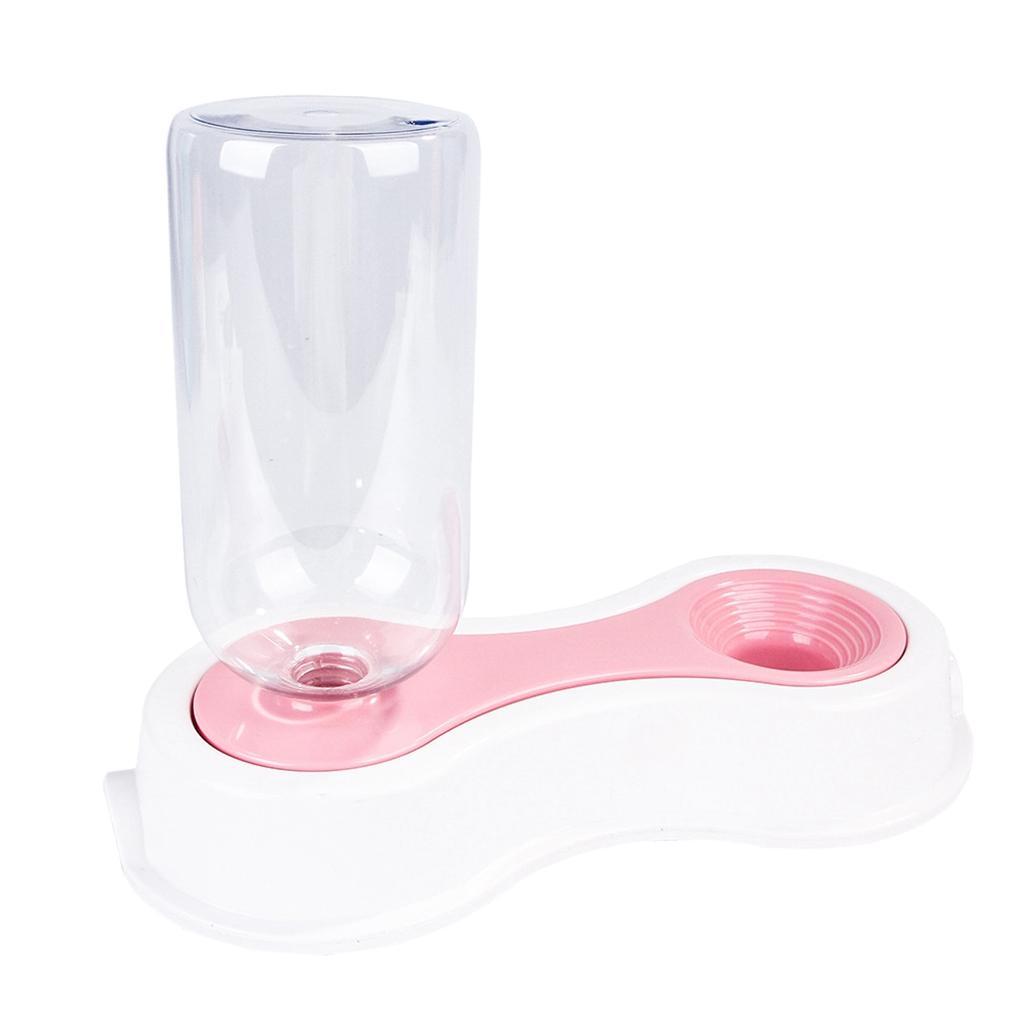 2Pc Pet Dog Cat Puppy Automatic Water Feeder Water Drinking Dispenser Dish Bowl