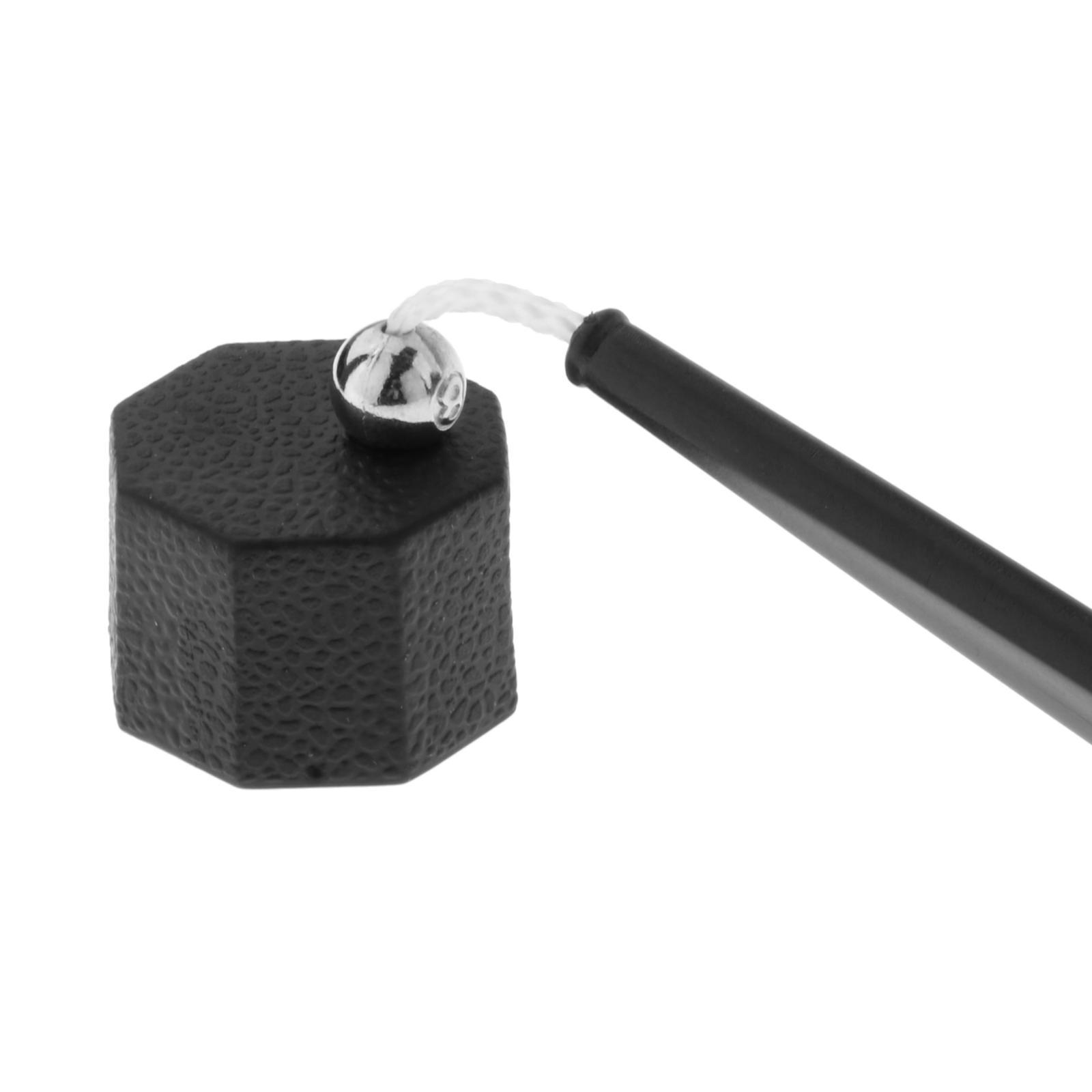 Flat Post Octagonal Pool Cone Snooker Chalk Holder, Slip in Pool Cue Chalk Holder Cover, Billiard Supplies Snooker Shooters Accessory