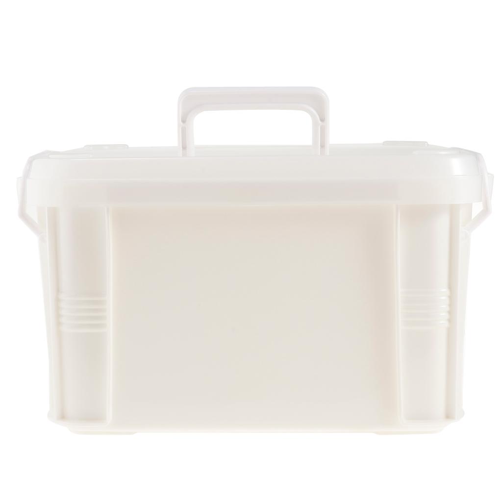 Portable Plastic 2 Layers Pill Medicine Chest First Aid Kits Case Storage Box Family Health Caring Tool Cabinet Box