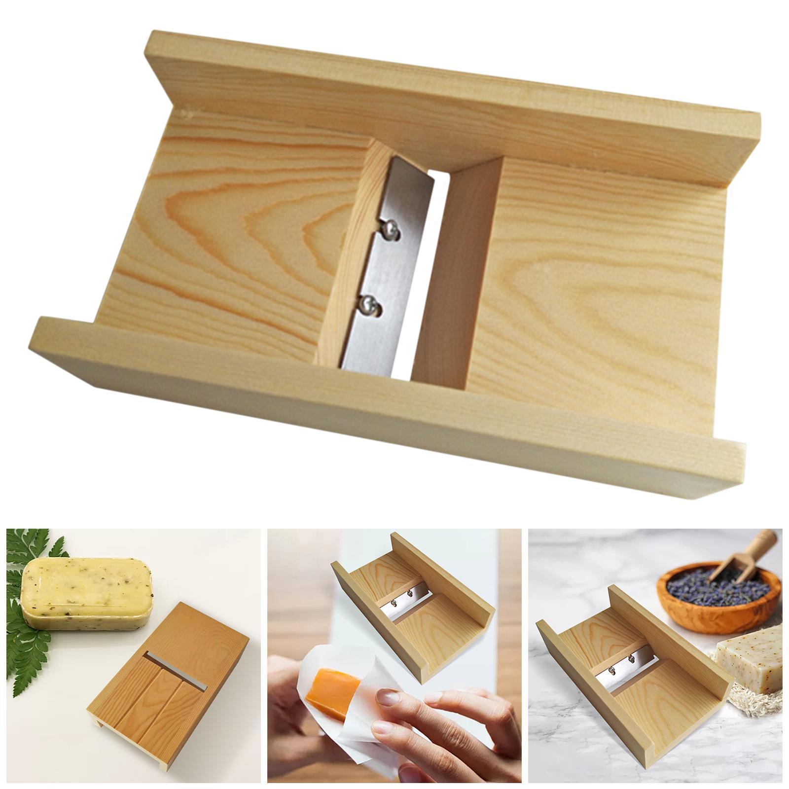 Wood Box Soap Loaf Cutter Beveler Planer for Handmade DIY Candle Making Supplies