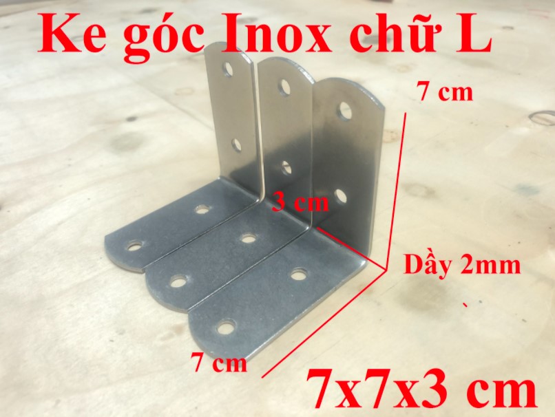 Ke góc Inox chữ L bản rộng 1.5 cm ( Đủ cỡ