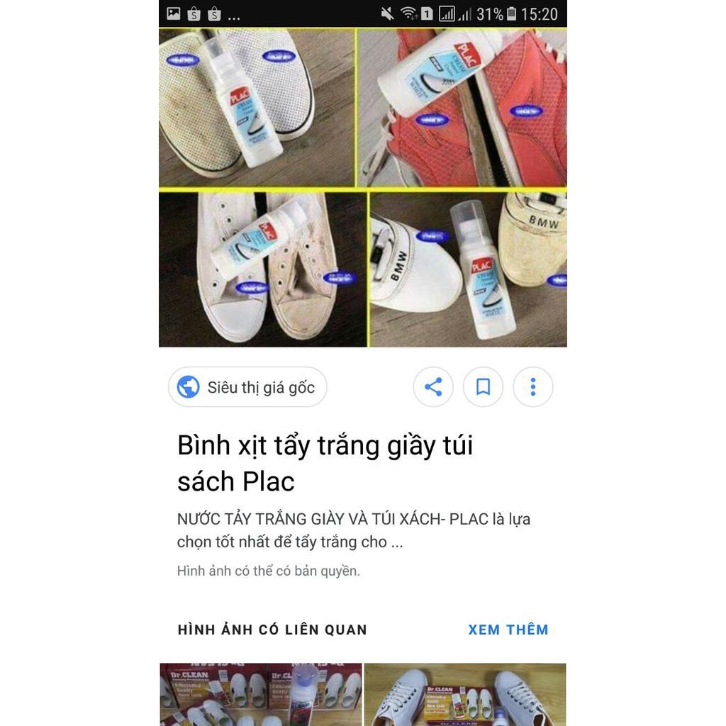 Chai xịt trắng giày siêu sạch