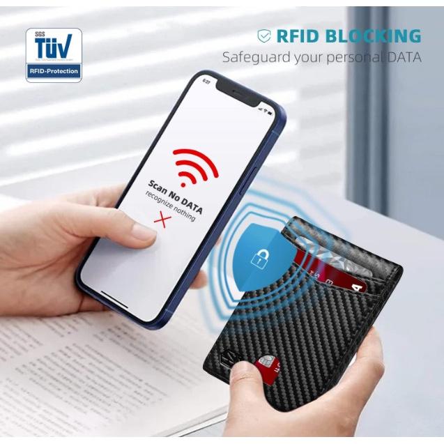 Ví Kẹp Tiền Clip Money RFID Wallet Men Slim