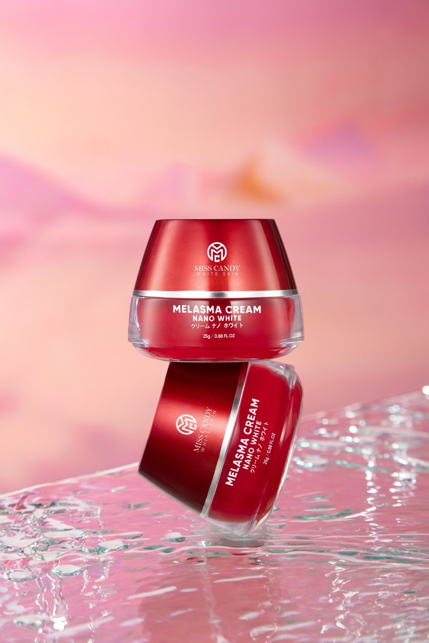Kem Dưỡng Trắng Da Mờ Thâm Nám Sâm Nhung Hoàng Kim Cao Cấp Melasma Cream Nano White MISS CANDY 25g, Giúp Tái Tạo Da Bị Nhiễm Corticoid, Phục Hồi Làn Da Hư Tổn &amp; Làm Săn Chắc Da