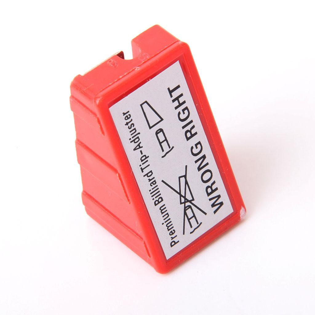 Billiard Pool Snooker Cue Tip Clamp + Stick Shaper Corrector Accessory Tool