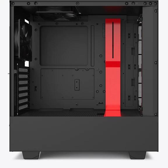 Vỏ Case Máy Tính NZXT H510i Màu Đen Đỏ - Hàng Chính Hãng