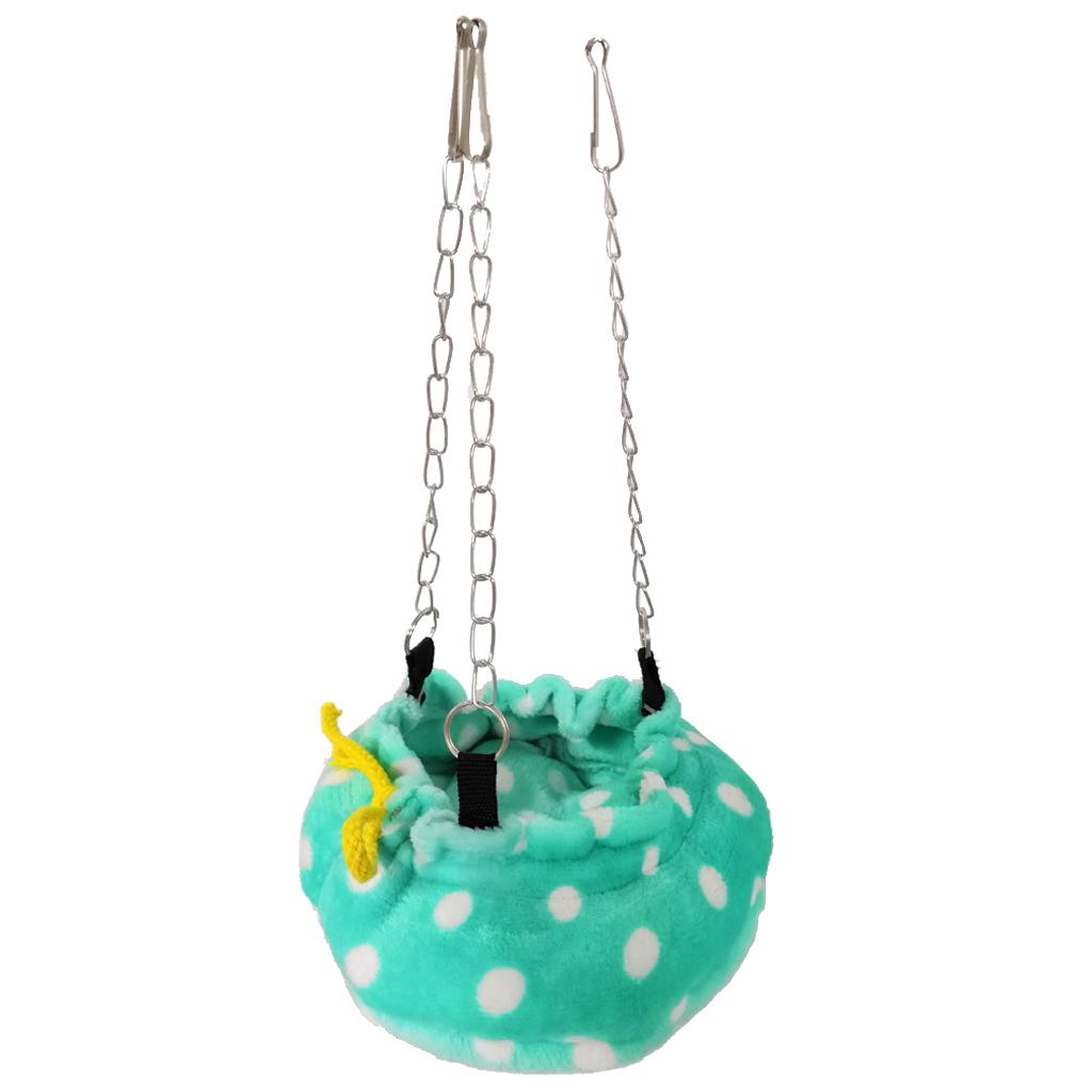 Set of 3 Pet Hamster Ferret Rat Squirrel Hammock Small Animals Hanging Swing Toy