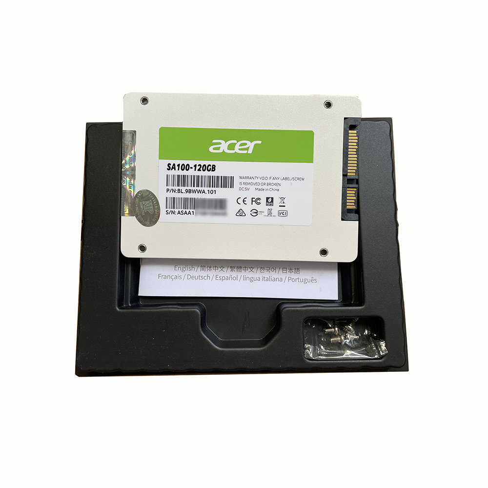 Ổ cứng SSD Acer SA100 120GB SATA 3 - Hàng chính hãng