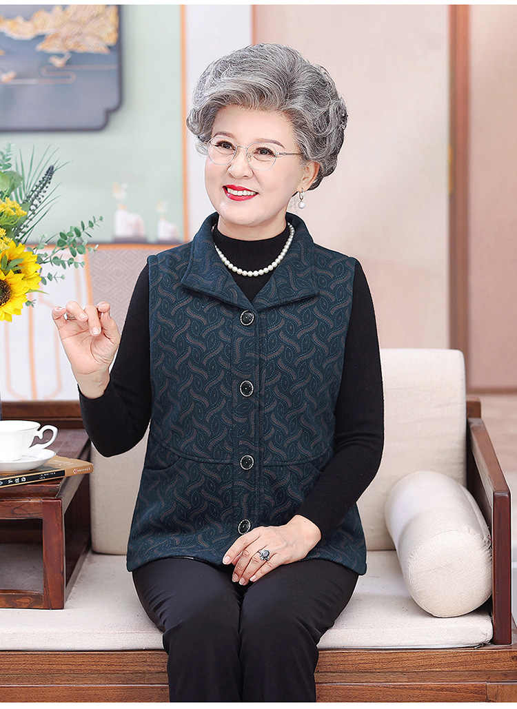 Áo Ghi Lê Mùa Xuân Thu Cho Bà AV01 - Hàng Quảng Châu Cao Cấp