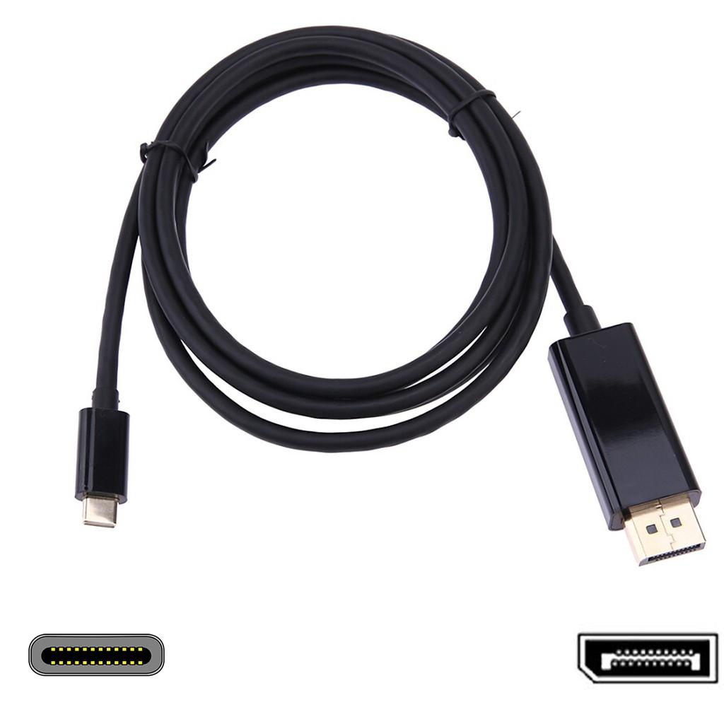 Cáp USB C to Displayport, Type-C ra mini DP dài 1m8 4k60hz - Hồ Phạm