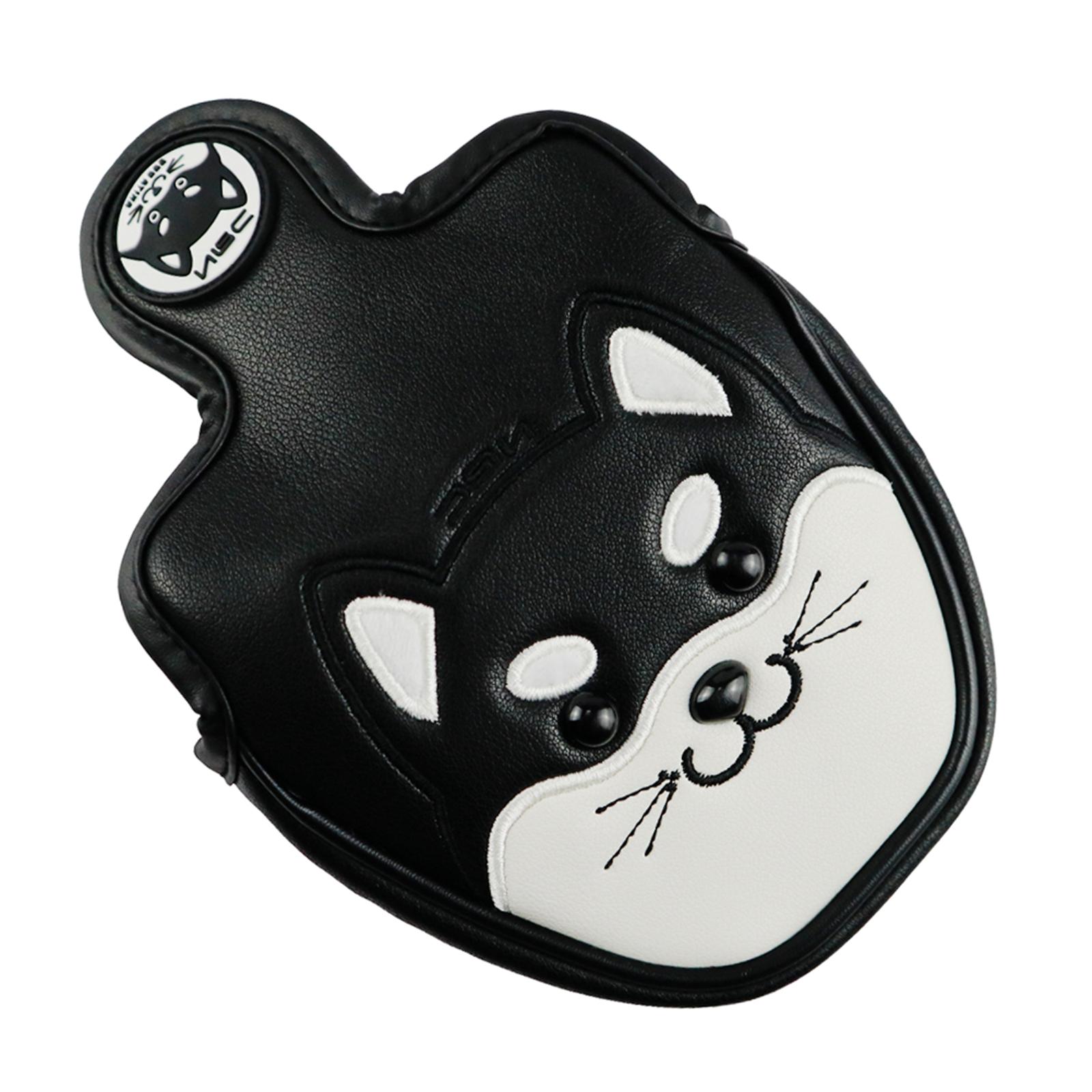 Cartoon Design Golf Club Mallet Putter Head Cover Protect Clubs Headcover
