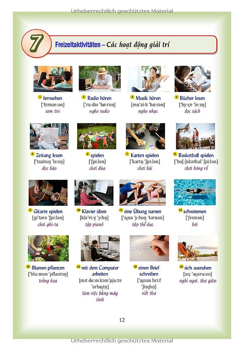 Sách - Das Bildwörterbuch Deutsch-Vietnamesisch - Từ Điển Đức-Việt Bằng Hình