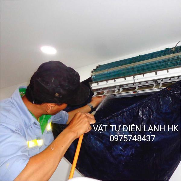 Túi vệ sinh máy lạnh - túi rửa điều hòa treo tường - Áo bạt trùm bảo dưỡng chống rỉ nước chống thấm