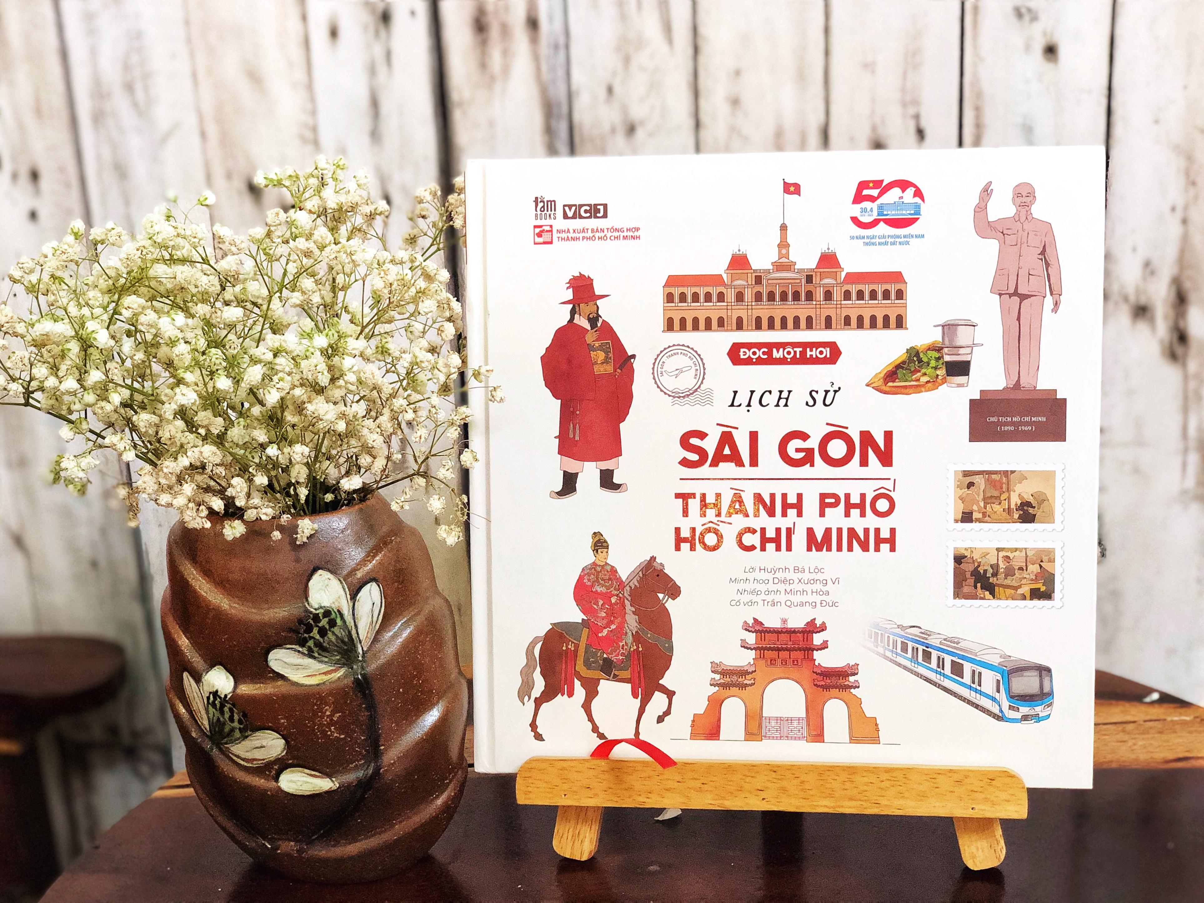 Sách - Đọc Một Hơi - Lịch Sử Sài Gòn-Thành Phố Hồ Chí Minh - Bìa Cứng
