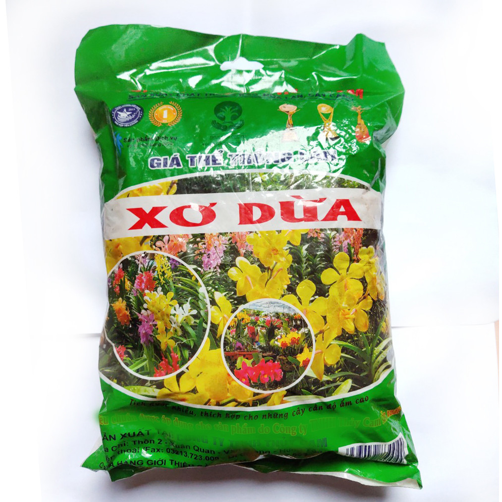 XƠ DỪA - GIÁ THỂ TRỒNG LAN