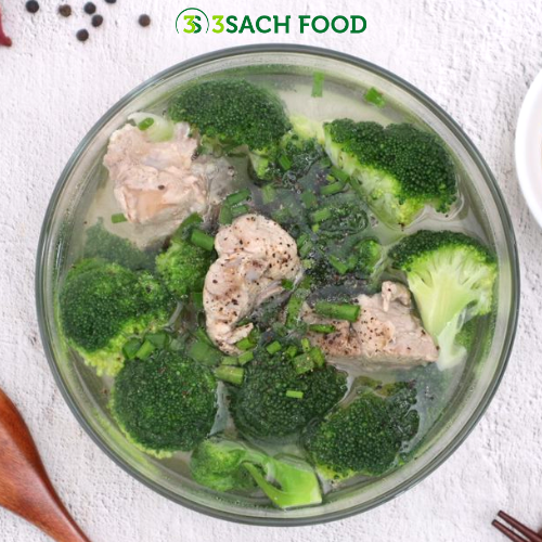 Canh Bông Cải Nấu Xương Heo