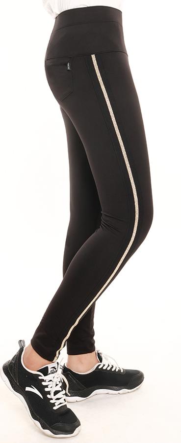 Quần bó nữ Narsis P6049 màu đen, sử dụng chất liệu Poly Rayon SP cao cấp, chất vải mềm mịn mát lì, độ dày vừa phải, co giãn 4 chiều, sản xuất tại Việt Nam bởi thương hiệu thời trang nổi tiếng Narsis