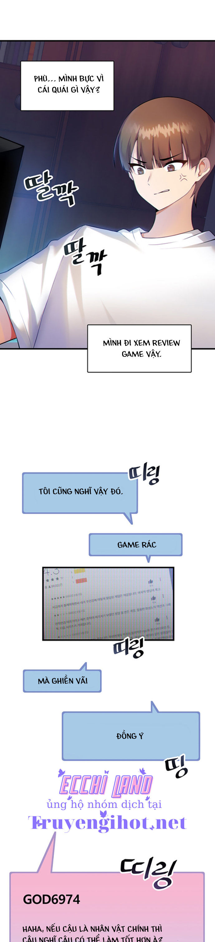 làm reviewer tôi trở thành main của game 18+ lúc nào không hay chapter 1.1 8