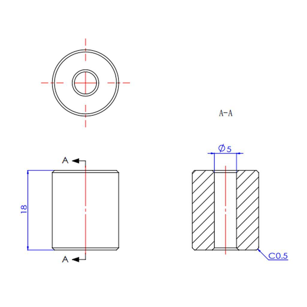 4 Pack 3D Printer Silicone Dampers Buffers for 10s Ender 2 3