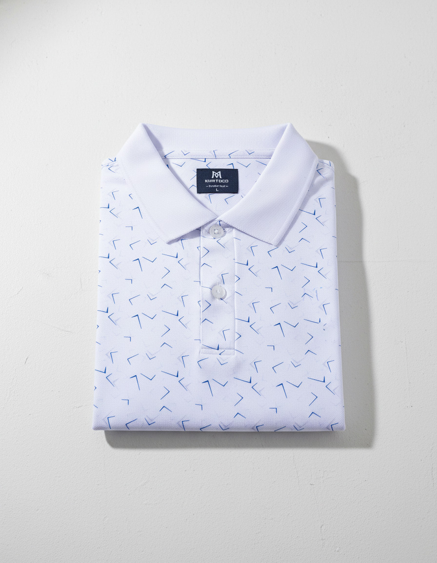 Áo thun polo nam Khatoco xẻ tà không túi(L-3XL)