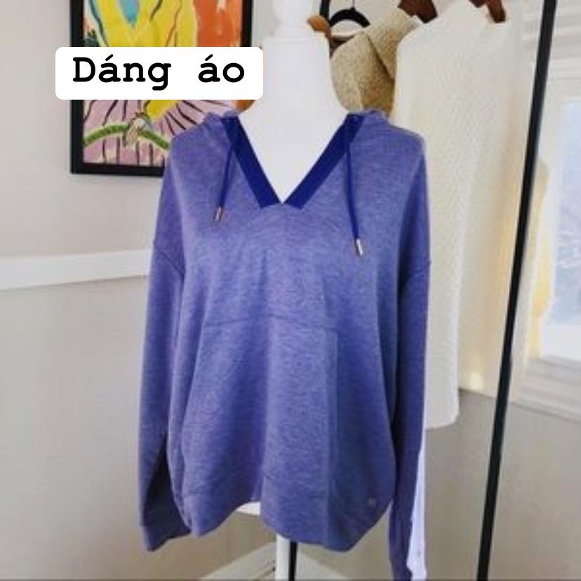 Áo hoodie thể thao nữ xuất dư chuẩn hịn có BIGSIZE