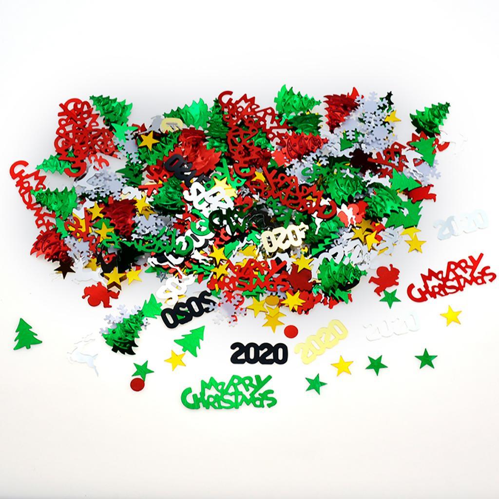 Giáng Sinh Confetti Santas Kim Sa Lấp Lánh Giáng Sinh Để Bàn Tiệc Lễ Hội Trang Trí