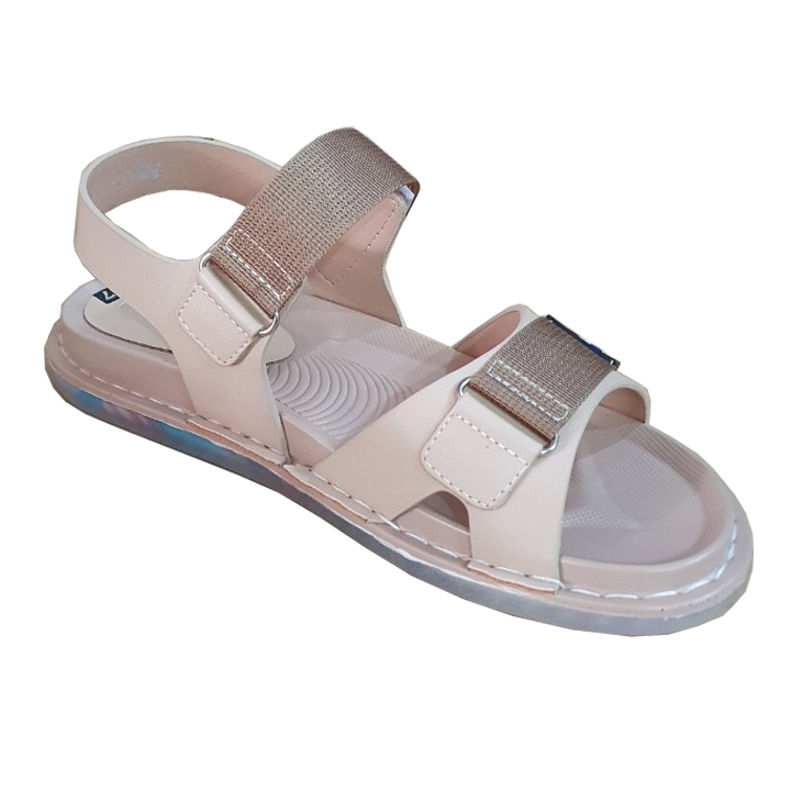 Giày Sandal Đế Bằng Giày Nữ Quai Ngang Chính Hãng Trường Hải SD155 Dép Nữ Quai Hậu Đi Học Phong Cách Hàn Quốc