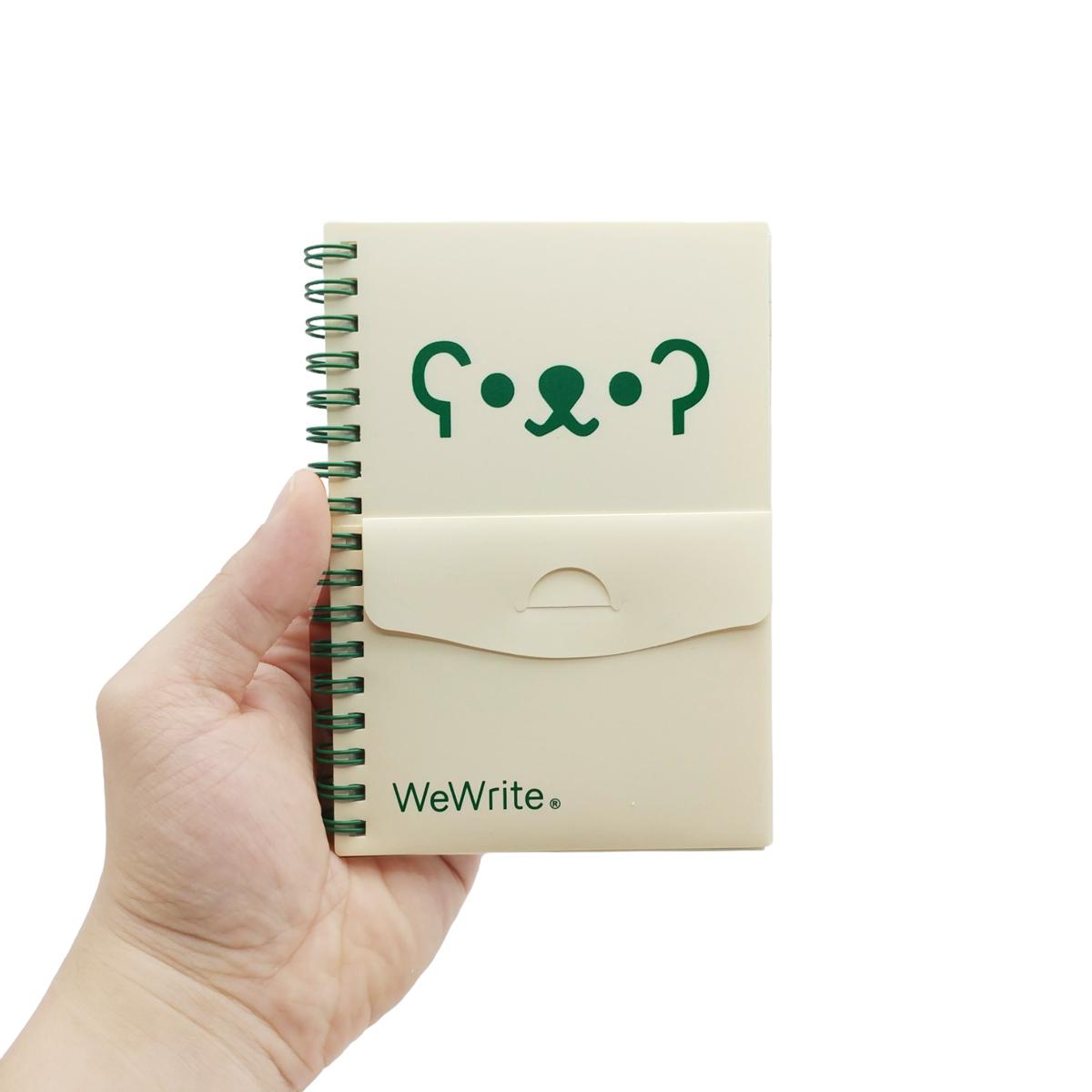 Sổ Lò Xo Read me A6 - Kẻ Ngang - 70 Trang 80gsm - WeWrite 42377 - Màu Xanh Lá