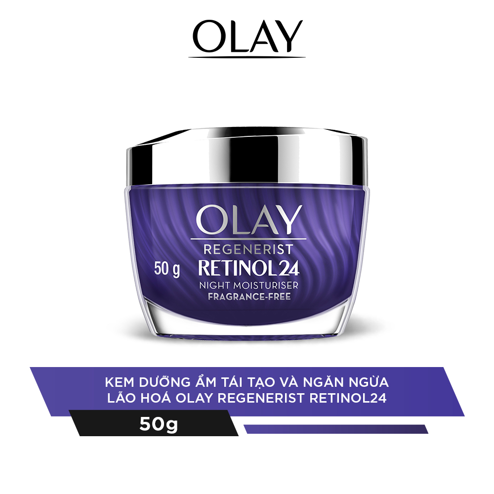 Kem Dưỡng OLAY Retinol 24 Tái Tạo Da Chống Lão Hóa Toàn Diện 50g