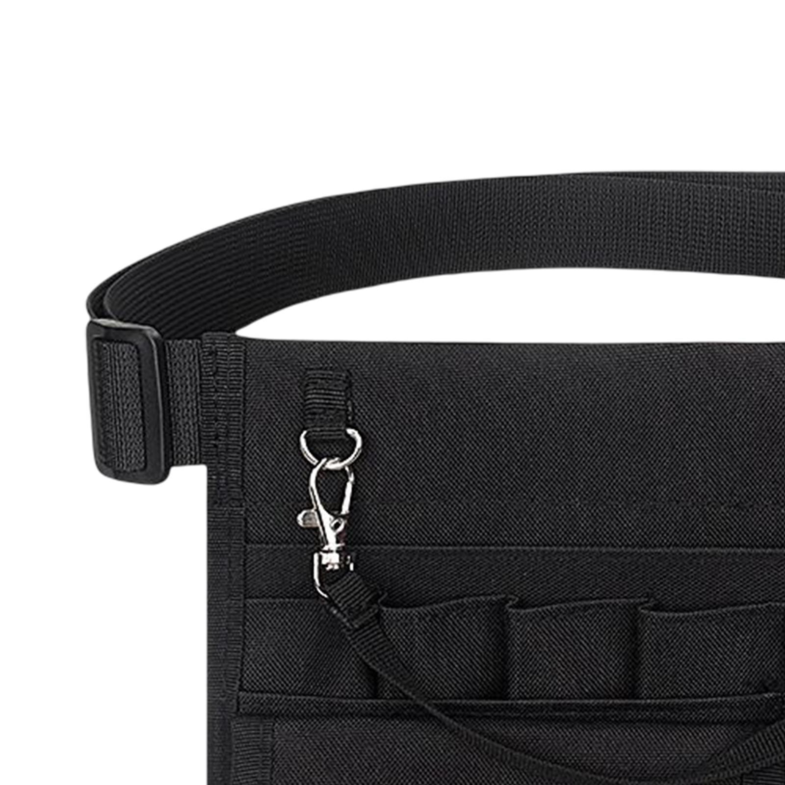 Nurse Fanny Pack Waist Pouch Organizer Multiple Pocket Tape Holder Storage Black