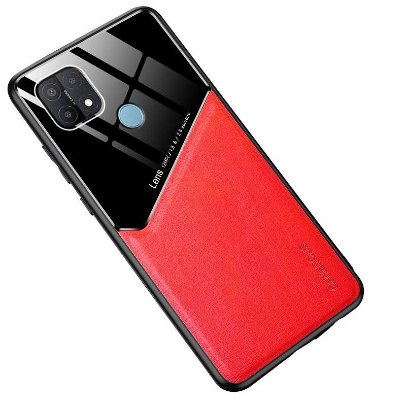 Ốp Lưng Da Thời Trang Cao Cấp Cho Oppo A93 A92 A73 A72 A53 A52 A7X A5S