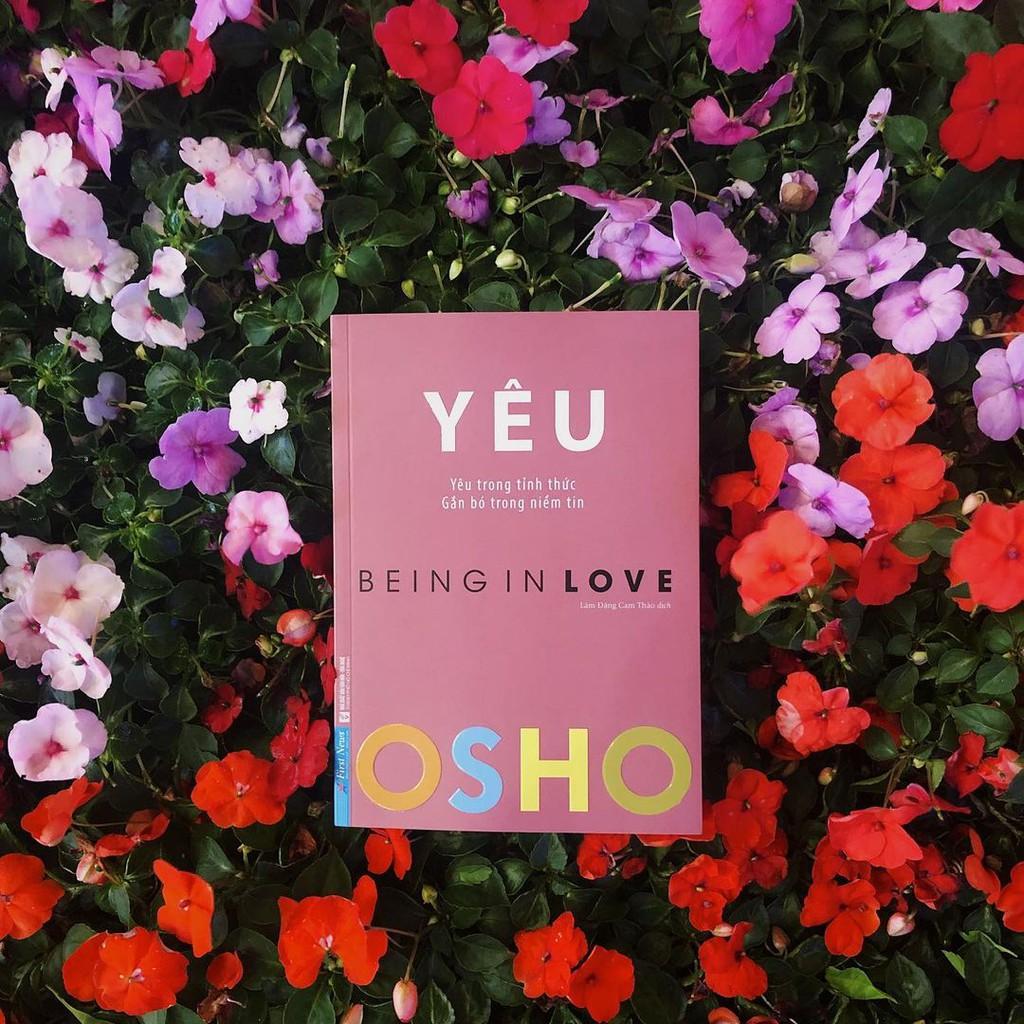  Sách - OSHO Yêu (Yêu trong tỉnh thức, gắn bó trong niềm tin) - FirstNews