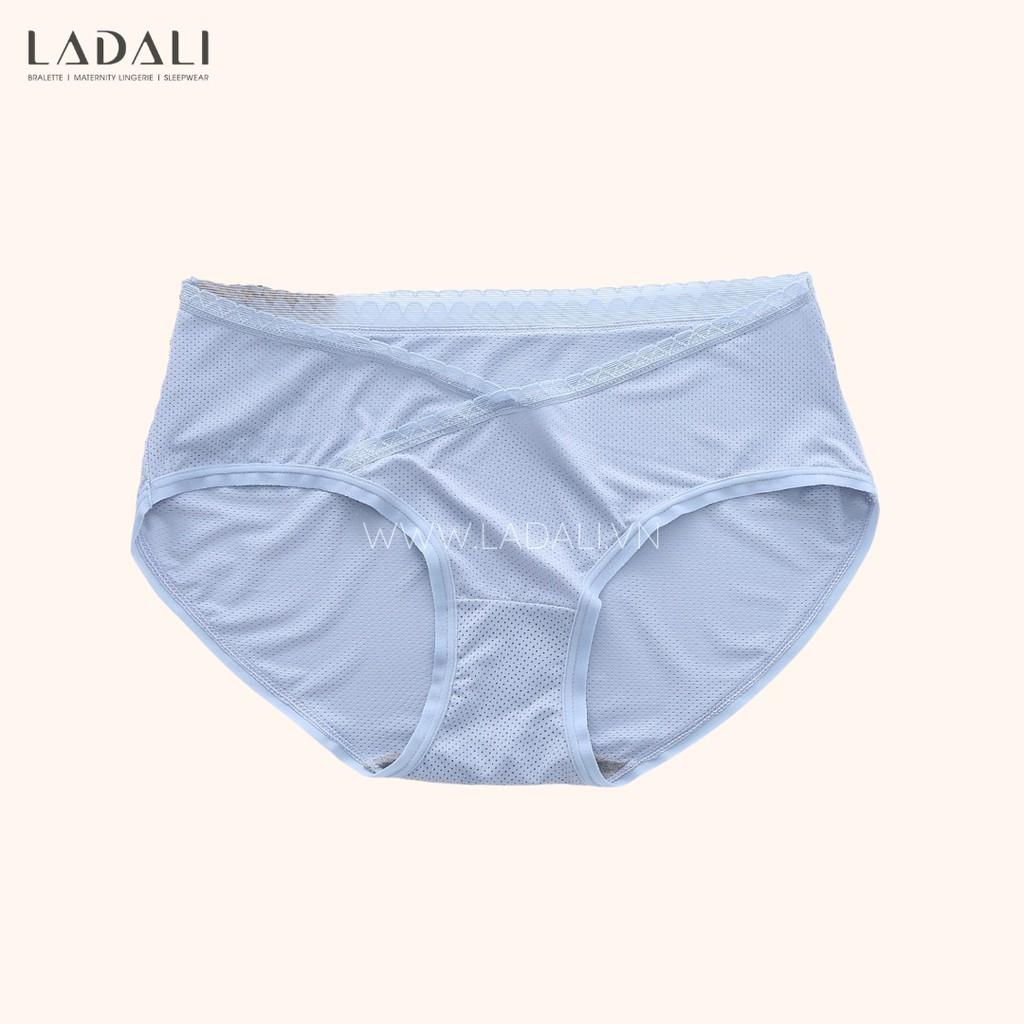 Quần Lót Bầu Sau Sinh Cotton Cạp Chéo Kháng Khuẩn Thông Hơi Co Giãn Tốt - Hàng Cao Cấp Ladali