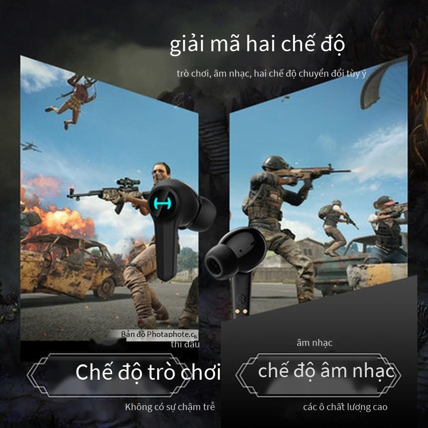 Phong cách mới nhất Edifier GT4 tai nghe Bluetooth không dây thực sự chơi game tai nghe khử tiếng ồn âm thanh nổi hai tai một tai