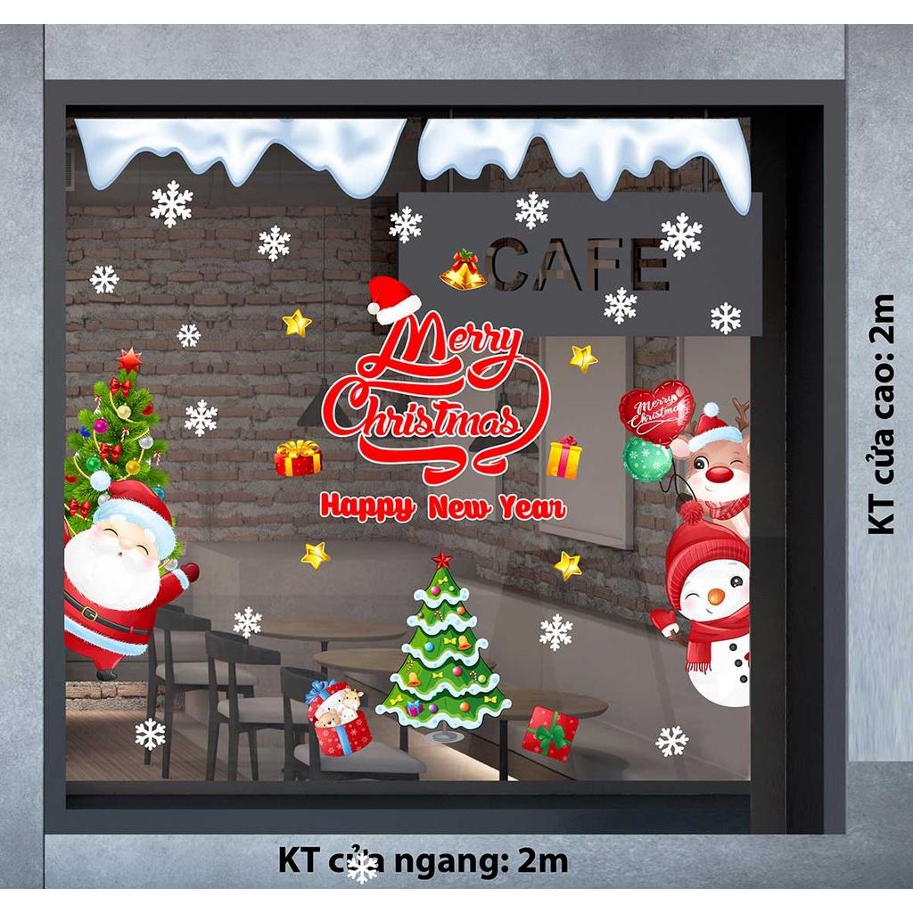 DECAL TRANG TRÍ GIÁNG SINH NOEL SỐ 110