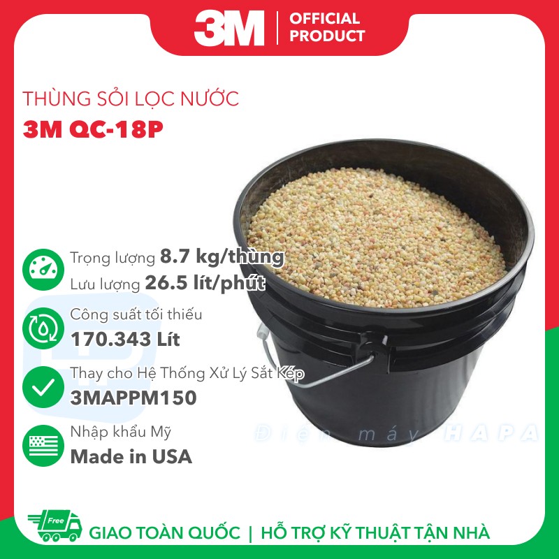 [GIAO LẮP TOÀN QUỐC] Hệ Thống Xử Lý Sắt &amp; Kim Loại Nặng 3M APPM150 Công Suất 170.343 Lít, Lưu Lượng 26.5 Lít/Phút, Phù Hợp Mọi Nguồn Nước Đầu Vào, Nước Giếng Khoan, 3MAPPM150 Vận Hành Tự Động Và Tiết Kiệm Nước - Nhập Khẩu Mỹ, Hàng Chính Hãng 3M