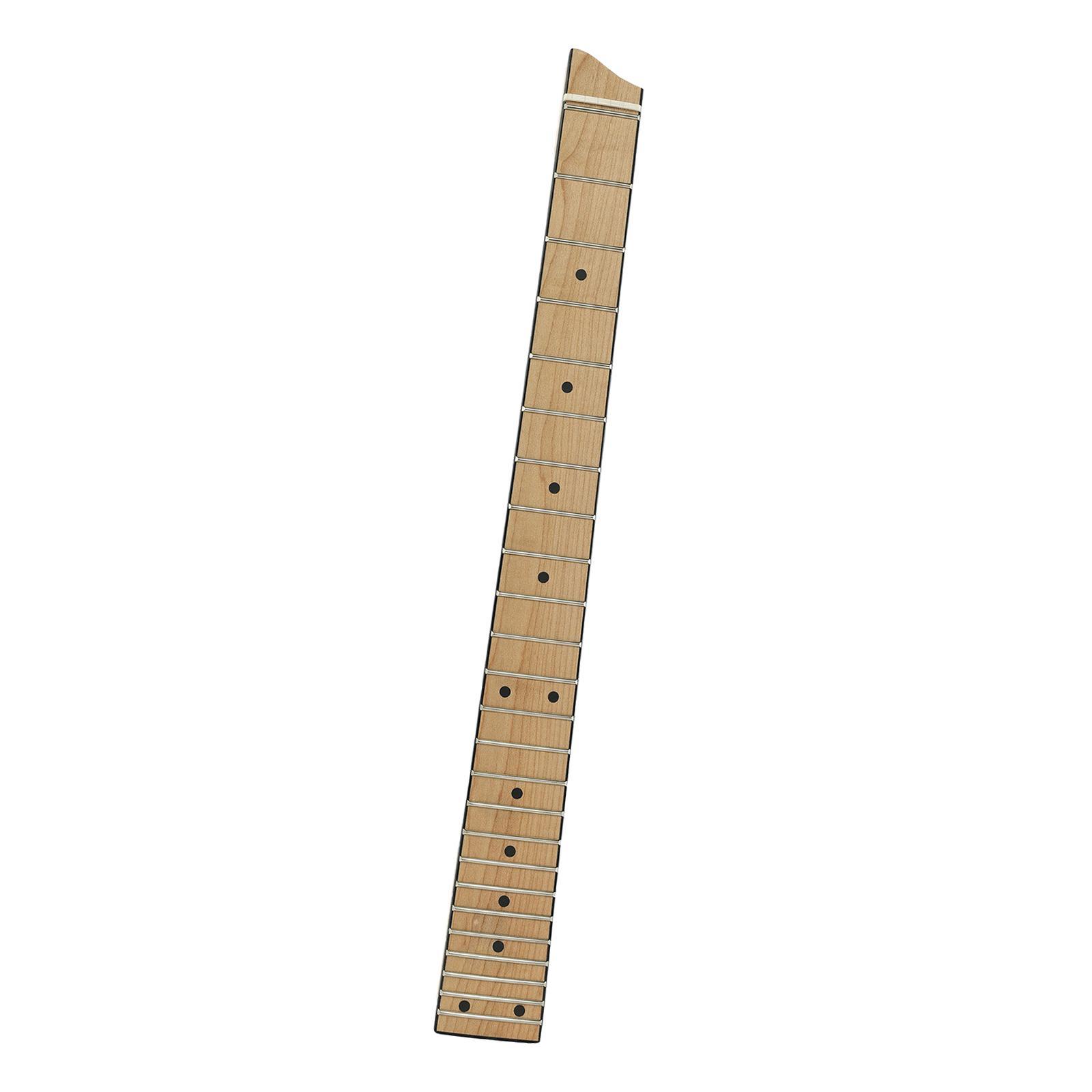 25 Frets Guitar Neck Electric Guitar Neck 6 Strings for DIY Guitar Travel Guitar