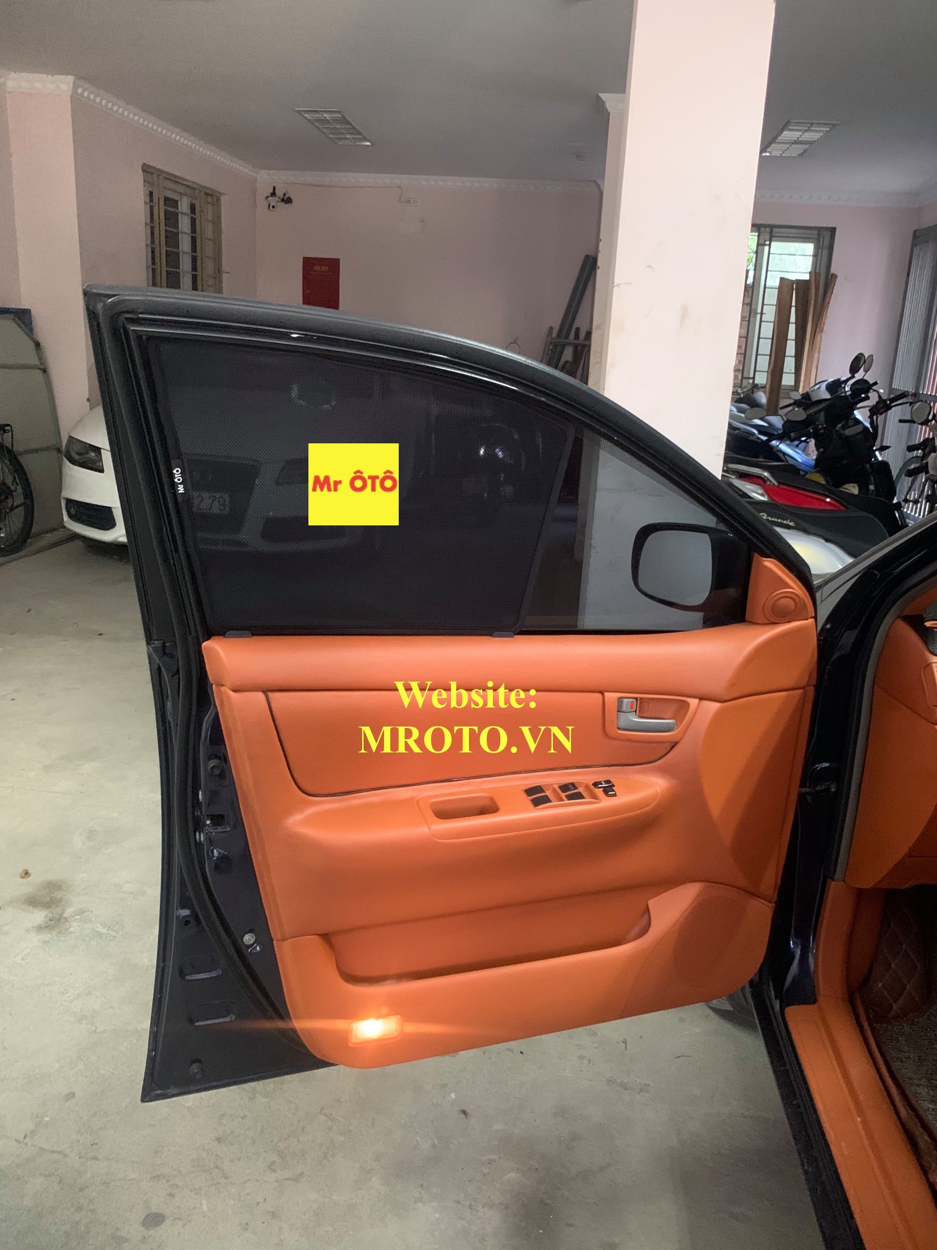 Rèm Che Nắng Xe Toyota Altis 2005-2008 Hàng Loại 1. Cam Kết Vải Dày Dặn, Chuẩn Khít Theo Xe